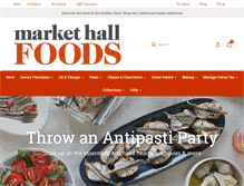 Tablet Screenshot of markethallfoods.com